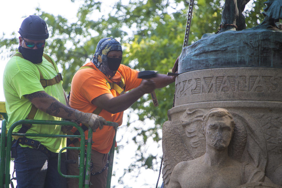 Confederate Monuments Removed